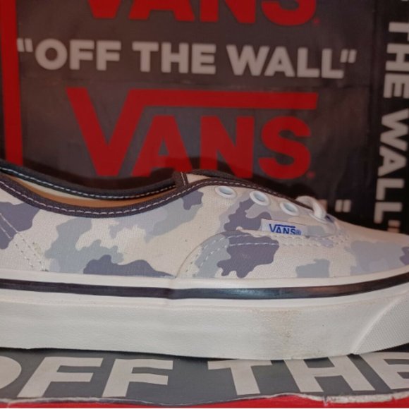 Vans Authentic Men's 4/Women's 5.5 Anaheim Factory 44 Dx Gray Camo VNOA38ENV7G - Picture 2 of 11